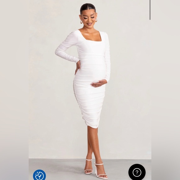 NEVER WORN and recently bought! Elegant maternity/pregnancy dress! - Picture 1 of 6